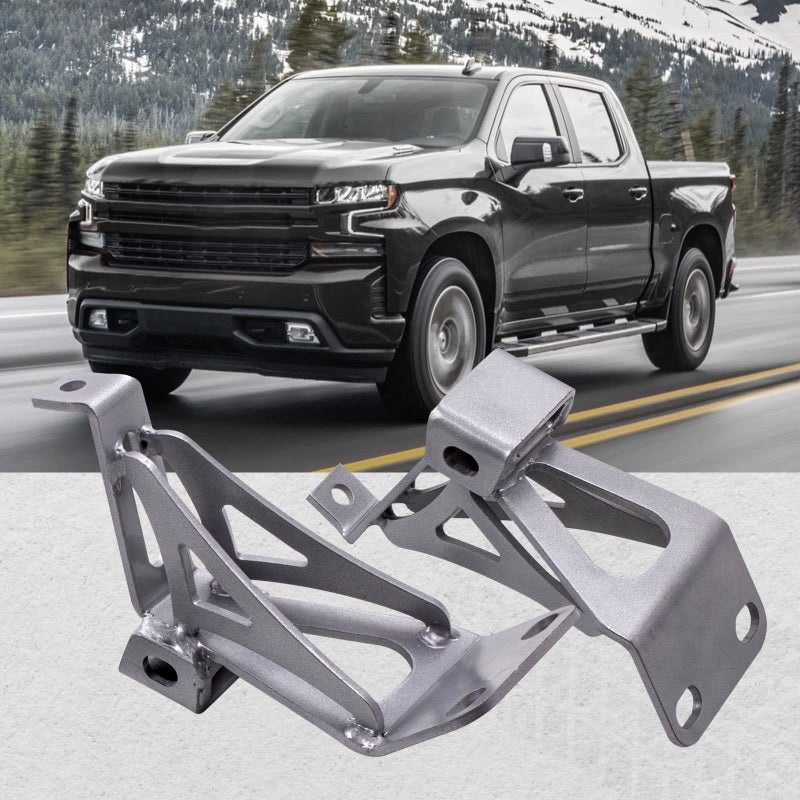 maXpeedingrods Sheet Metal Mounts Brackets 6372MP-SM for Chevy C10 for GMC Truck Small Block V8 1963-1972 - Image 5